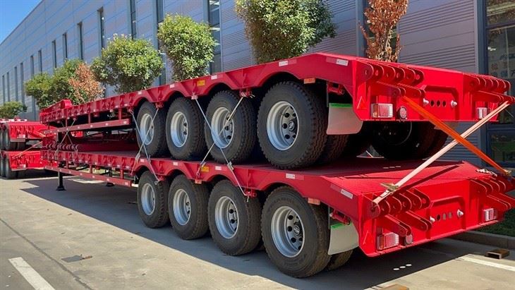 4 Axle Lowbed Trailer