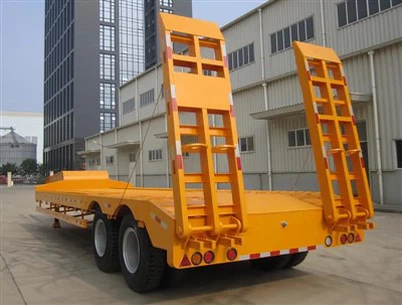 2 Axle Lowbed Semi Trailer